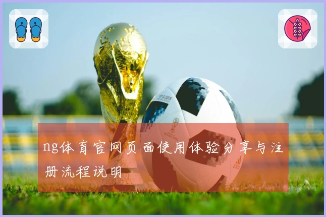 ng体育官网页面使用体验分享与注册流程说明